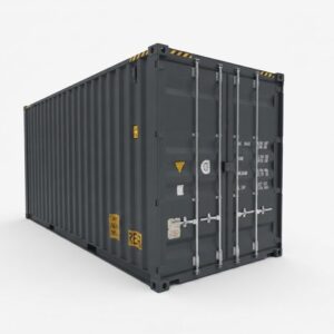 20 Fuß High-Cube Double Door Seecontainer