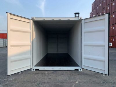 20 fuss double door seecontainer tueren offen