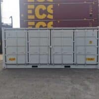 20 fuss open side door fsa seecontainer seite