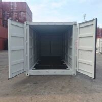 20 fuss open side door fsa seecontainer tuere offen