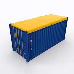 20 Fuß Open-Top Seecontainer