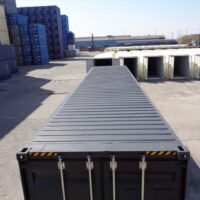 40 fuss high cube seecontainer oben