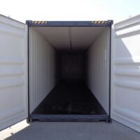 40 fuss high cube seecontainer offen