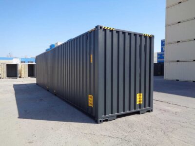 40 fuss high cube seecontainer seite hinten