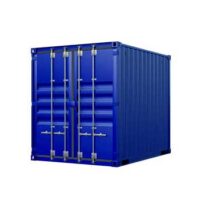 Blauer 8 Fuß Seecontainer