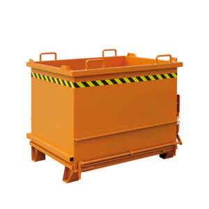 Baustoff-Container mit Klappboden