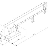 Alternative view of Kranarm teleskopierbar