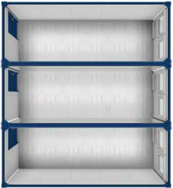 20 Fuß Dreieranlage – Bild 2