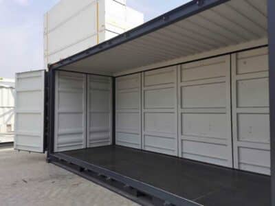 20 fuss high cube open all side seecontainer seite offen