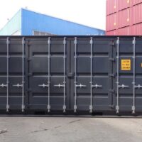 20 fuss high cube open side door seecontainer seite