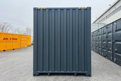 40 Fuss High Cube Side 8 Door Container back