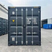 40 Fuss High Cube Side 8 Door Container front