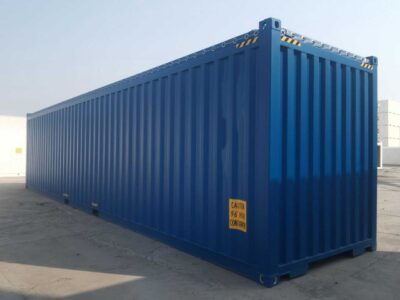 40 Fuss High Cube open top Container hinten 3