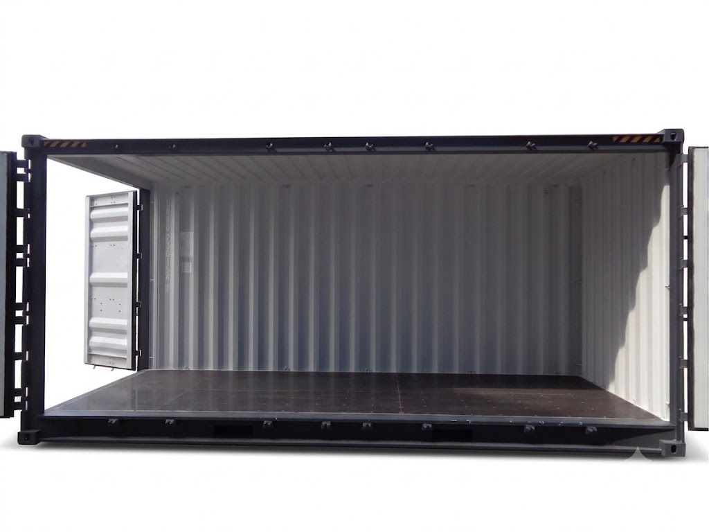 20 Fuß High - Cube Side-Door Seecontainer – Bild 3