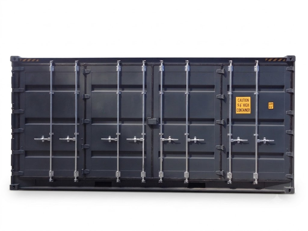 20 Fuß High - Cube Side-Door Seecontainer – Bild 4